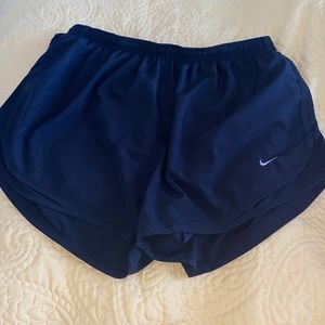 Nike Dri-Fit Black, on black athletic shorts